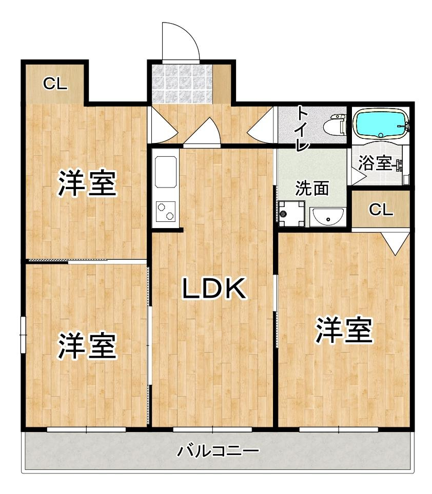 エヴァンスⅡの間取り