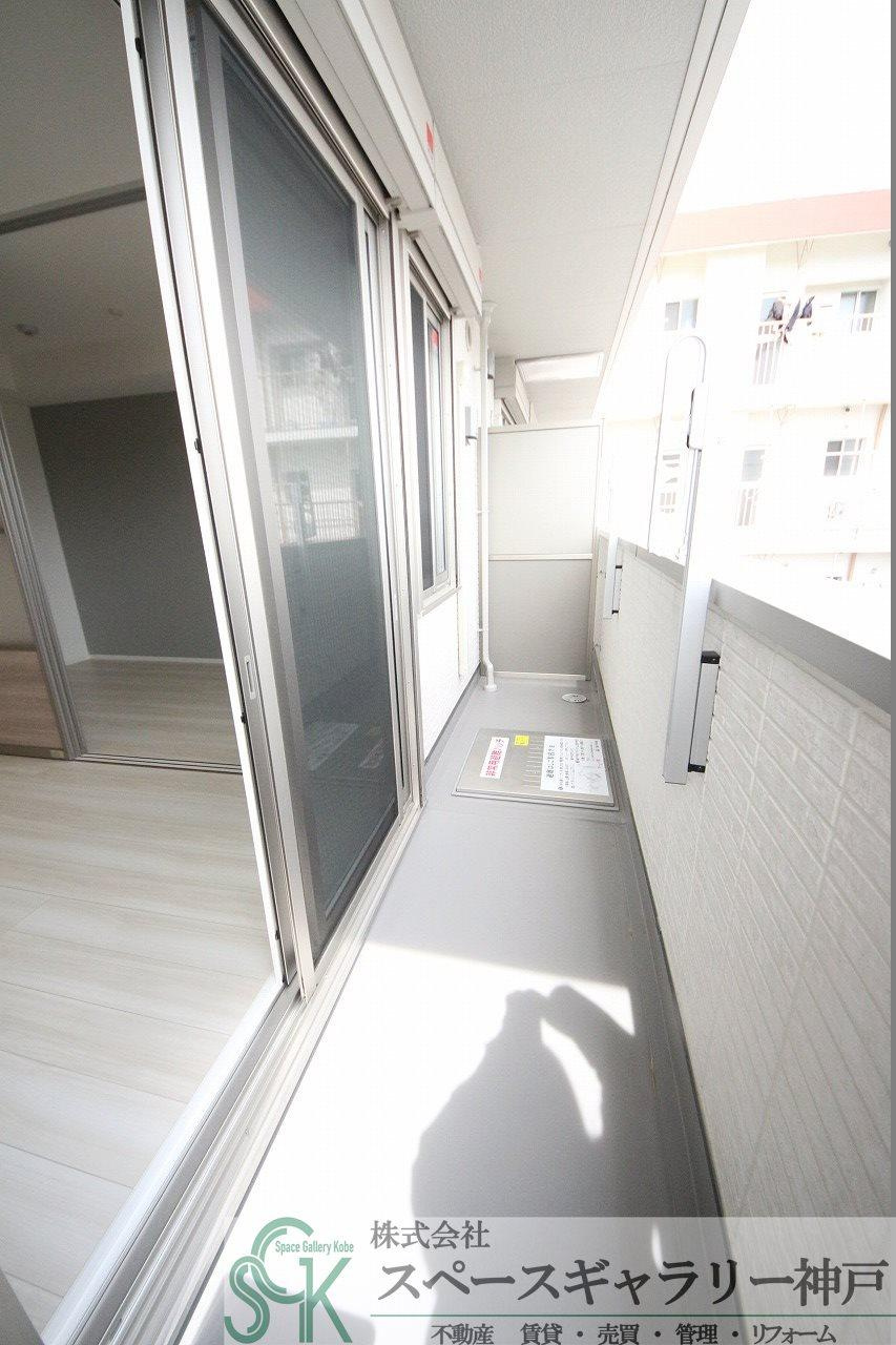 エクレール福田のバルコニー|※お部屋により仕様が異なる場合があります。