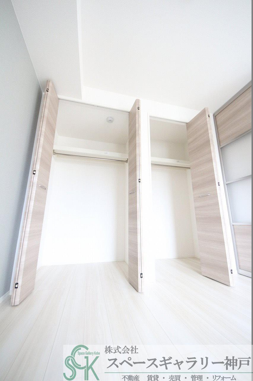 エクレール福田の収納|※お部屋により仕様が異なる場合があります。