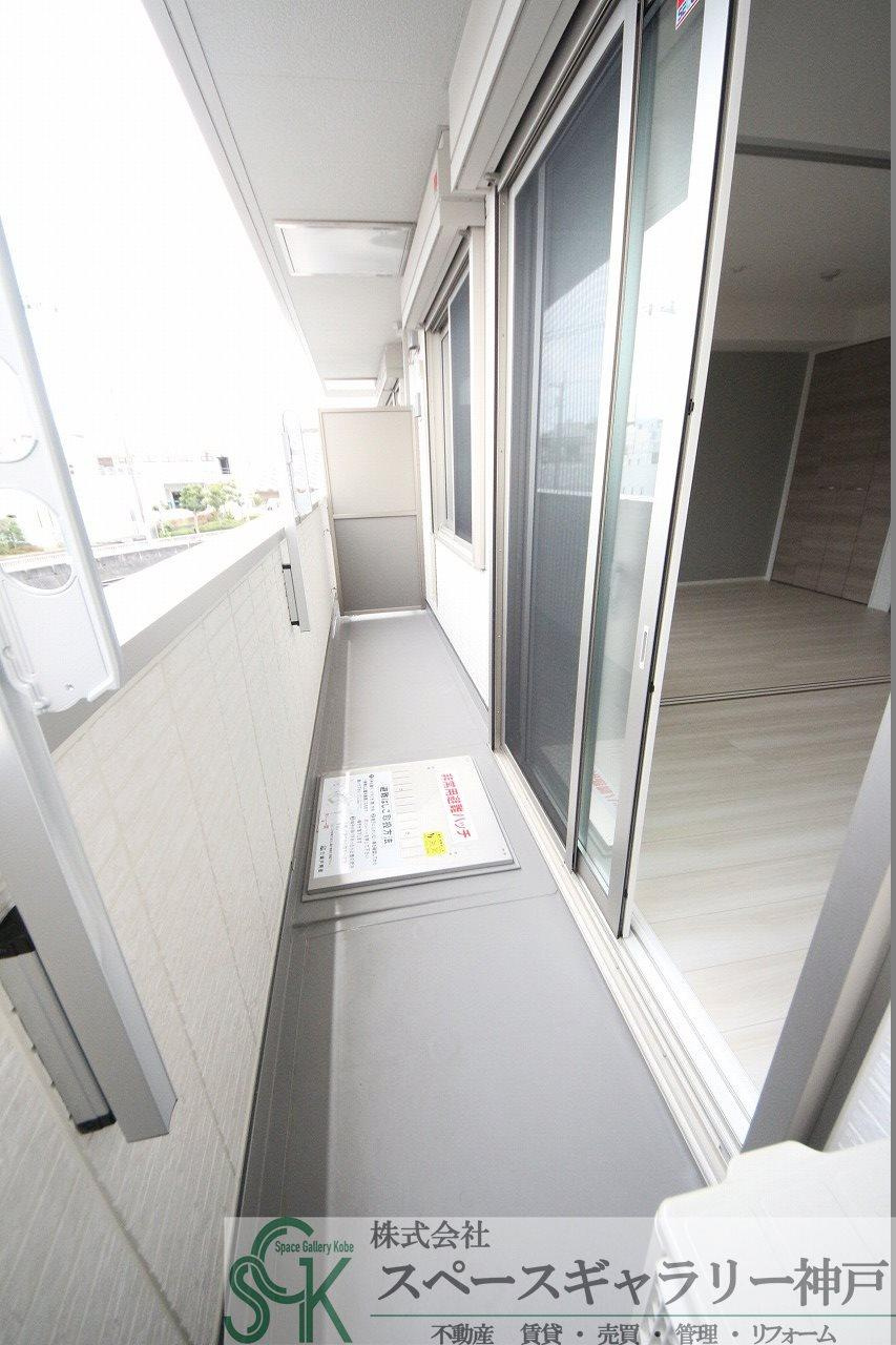 エクレール福田のバルコニー|※お部屋により仕様が異なる場合があります。