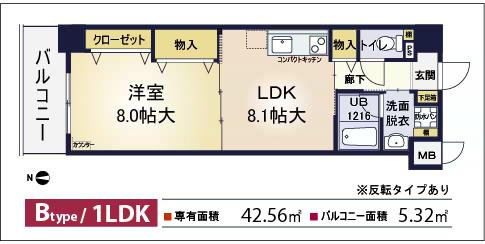 エスペランサの間取り