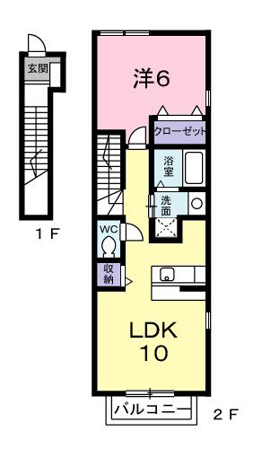 エターナルヒルⅠの間取り