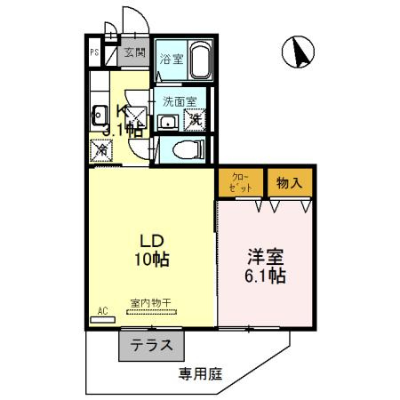 エル　スールの間取り