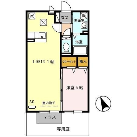 エル　スールの間取り