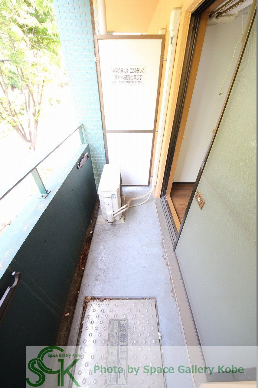 エルマール御影のバルコニー|※お部屋により仕様が異なる場合があります。