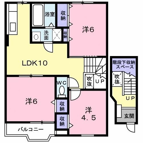 オリーブ３の間取り