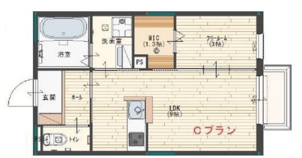 カーサ　ドマーニの間取り