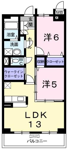 ガーデンコートの間取り