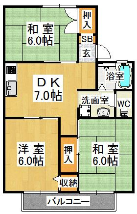 カサデルエスタの間取り
