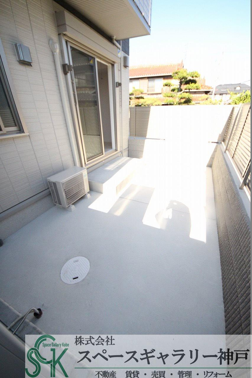 カスタリア堀町のバルコニー
