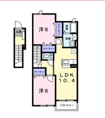 カレントⅡの間取り