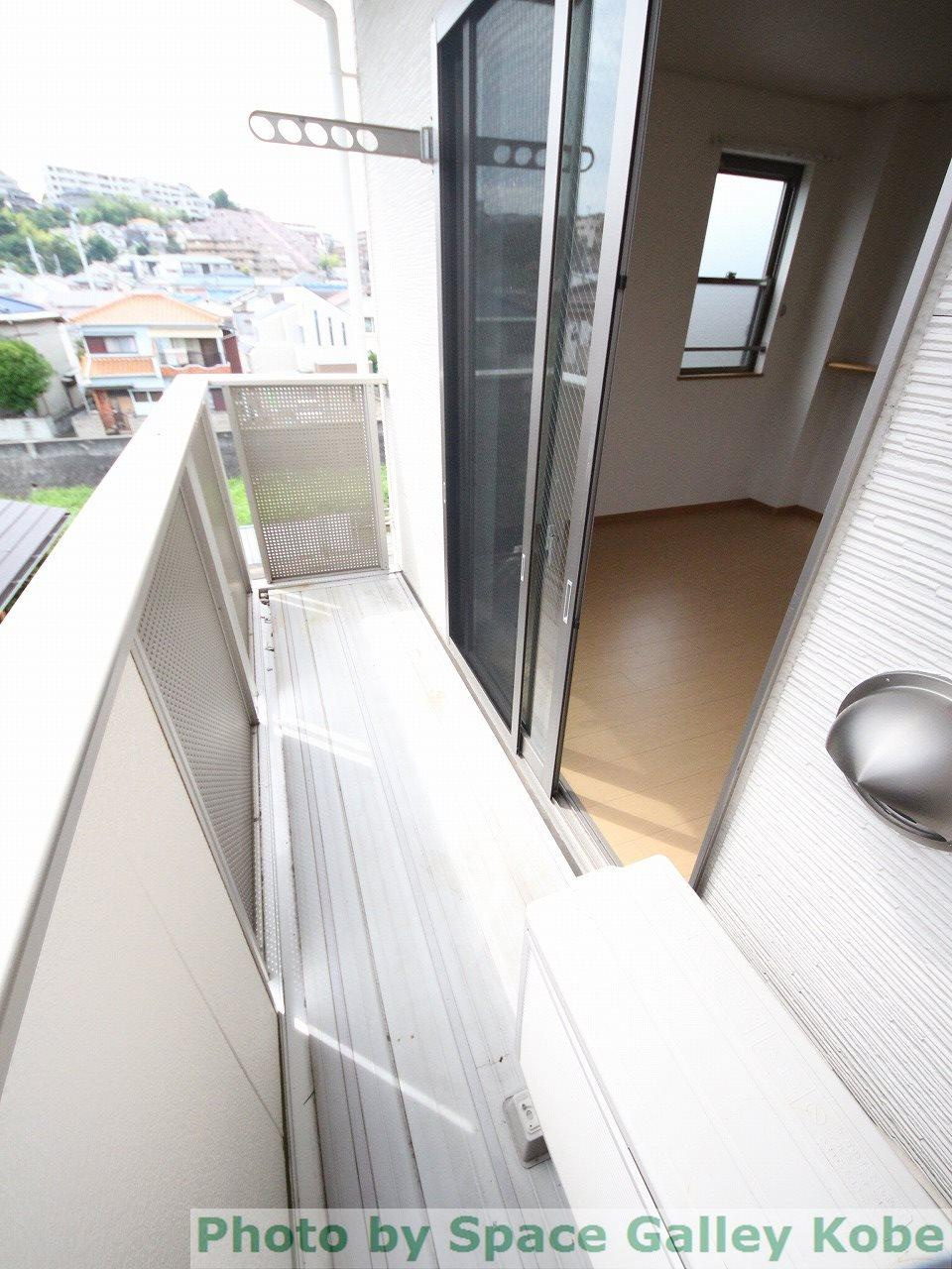 グラン　ブルⅡのバルコニー|※同物件の別のお部屋の写真です※