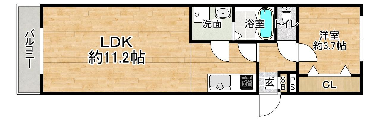 グランジェイ垂水の間取り