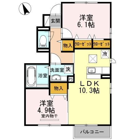 グランツの間取り