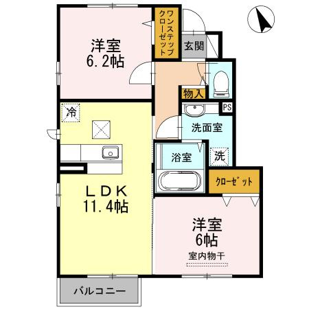 グランツの間取り