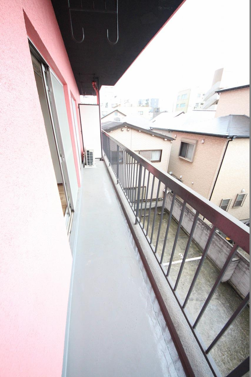 グランデ石屋川Ⅰのバルコニー