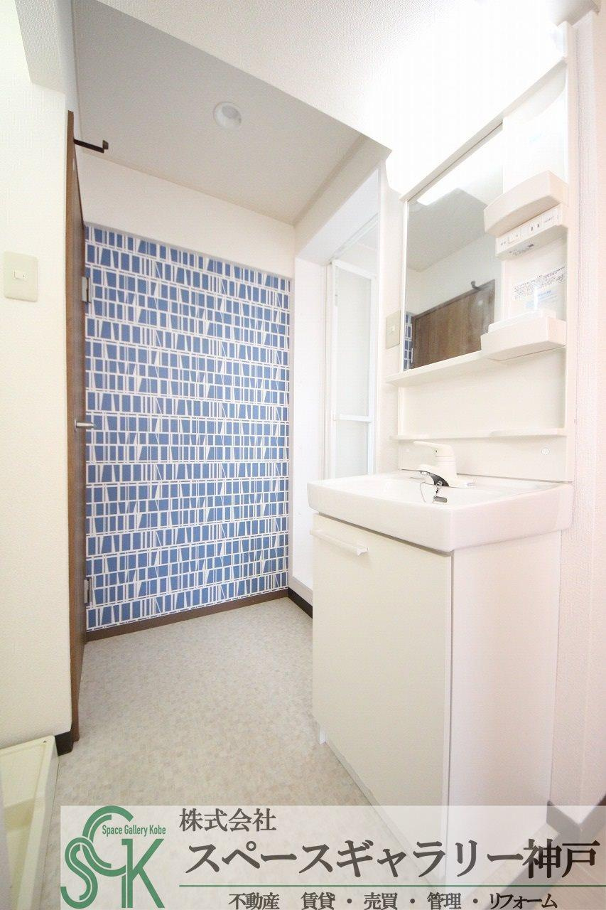 グランデ石屋川Ⅰの洗面所