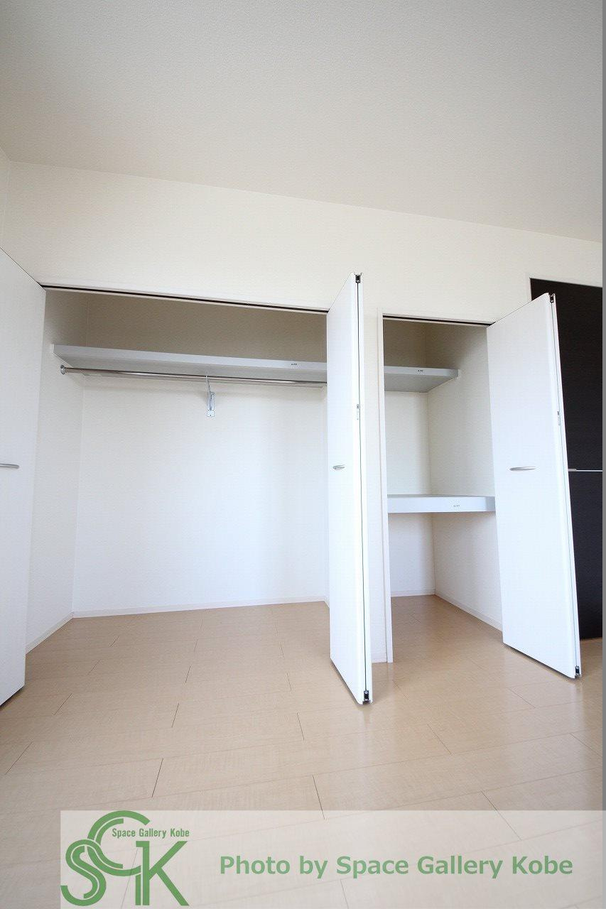 グランドアトリオ神戸西　C棟の収納|※お部屋により仕様が異なる場合があります。