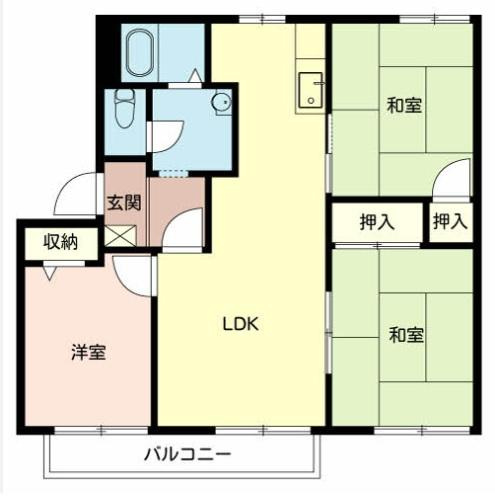 グリーンヴィレッジ南別府　E棟