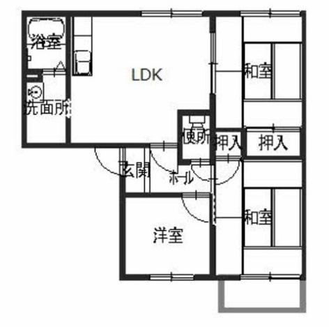 グリーンヴィレッジ南別府　F棟