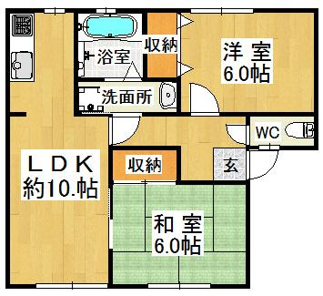グリーンフォーリストの間取り