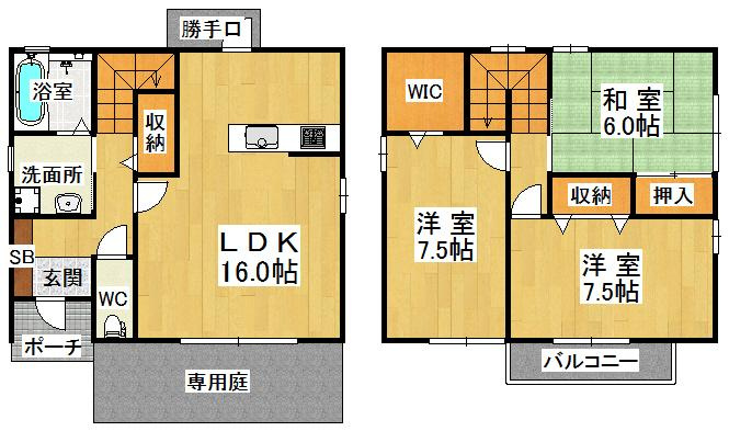クレール　ヴィレッジ　B棟