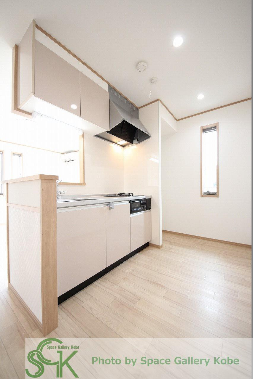クレール　ガーデン立花のキッチン