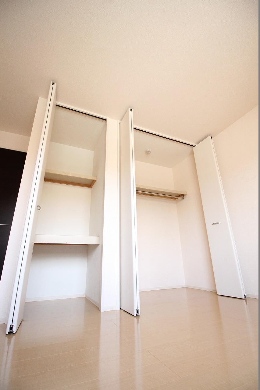 クレールコートの収納|※お部屋により仕様が異なる場合があります。