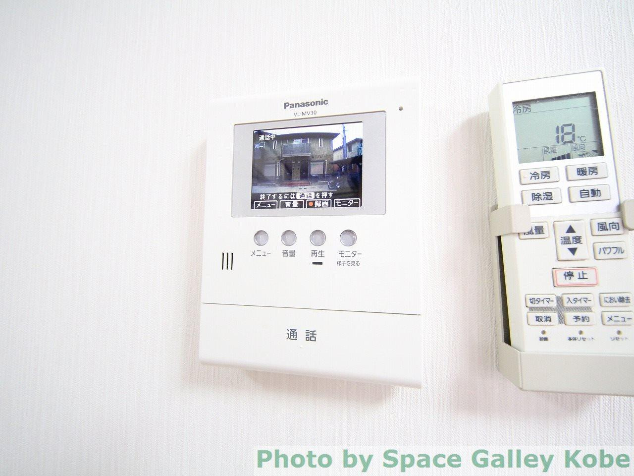 クレールベルヴィル立花　B棟のセキュリティ|※お部屋により仕様が異なる可能性があります。