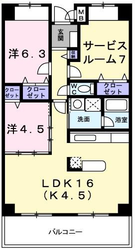 グレイスコートの間取り|※間取りが現況と異なる場合は現況を優先します※