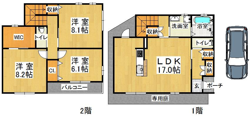 グレイスペリアの間取り