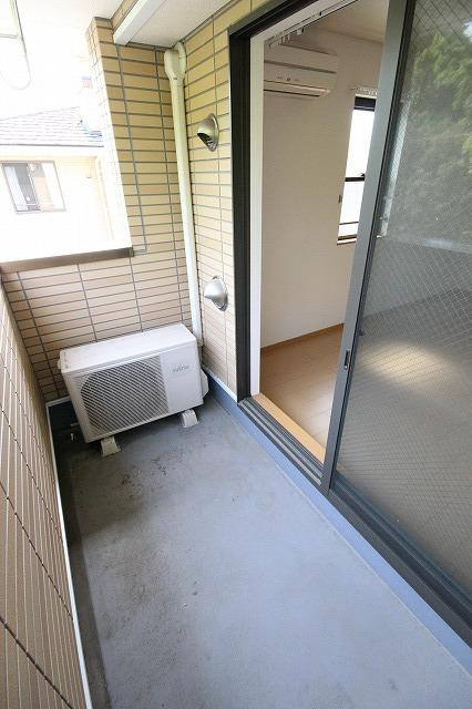 コージーコート朝霧Ⅰ番館のバルコニー