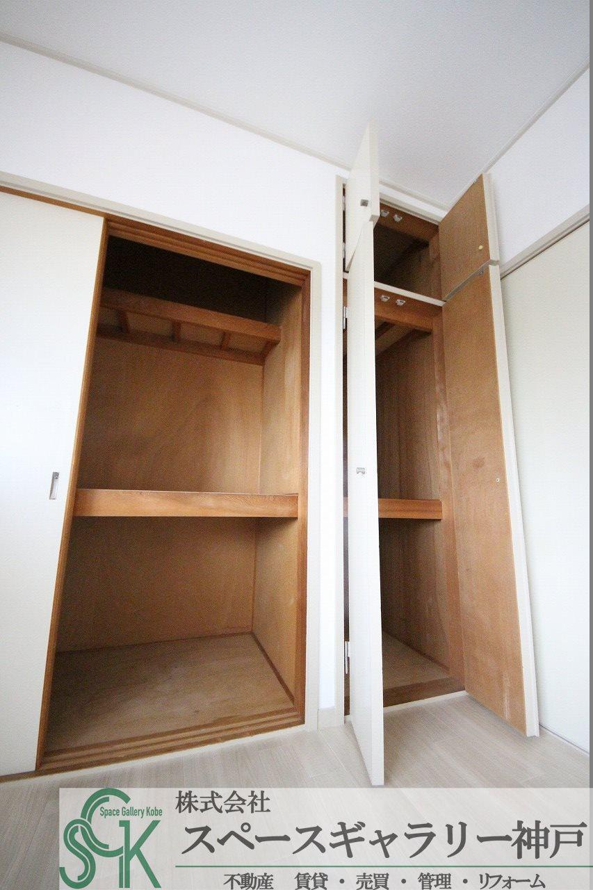 コーポすみれの収納|※お部屋により仕様が異なる場合があります※