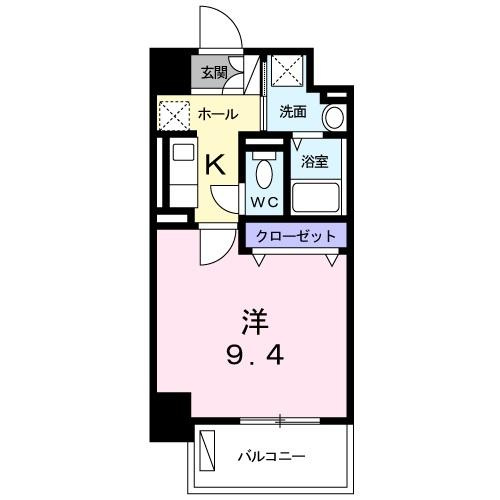 コルソ　デラ　モーダの間取り