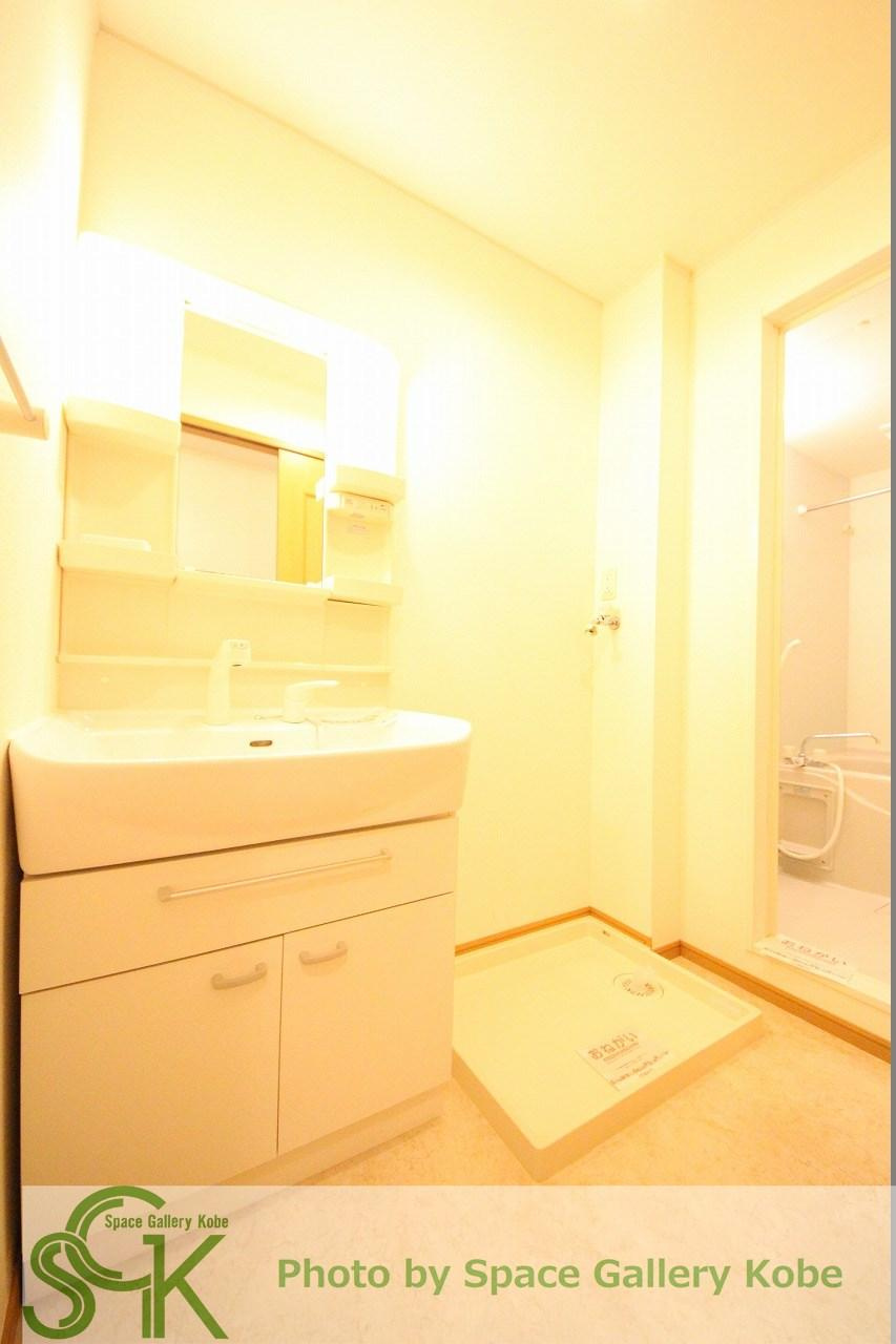コルティーレ太寺Ⅱの洗面所|※お部屋により仕様が異なる可能性があります。