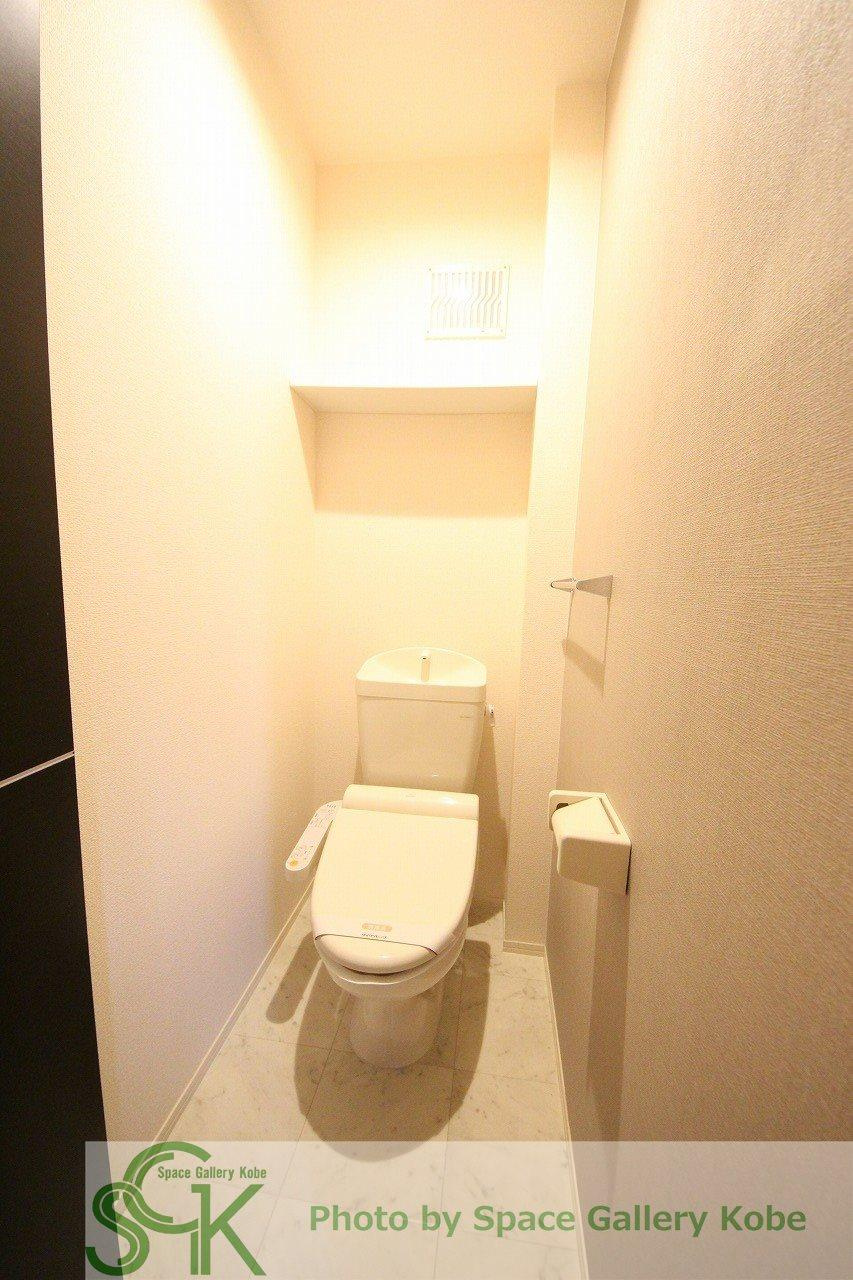 サニーハイツ青山　B棟のトイレ|※同物件の別のお部屋の写真です※