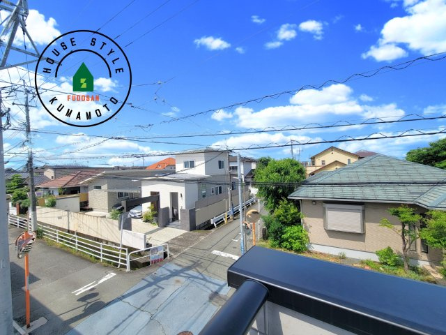 熊本市中央区出水5丁目第2-2棟（1号棟）　の展望|眺望や窓からの景色が良いと、家で過ごす時間も快適です。