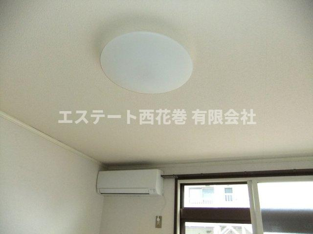 シティハイムサンポートⅠ　Ⅱの設備|照明器具が付いています