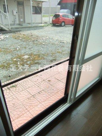 シティハイムサンポートⅠ　Ⅱのバルコニー|1階にバルコニーはありません