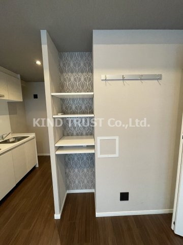 サンネクテール天満橋の収納|小物を収納するのに便利です