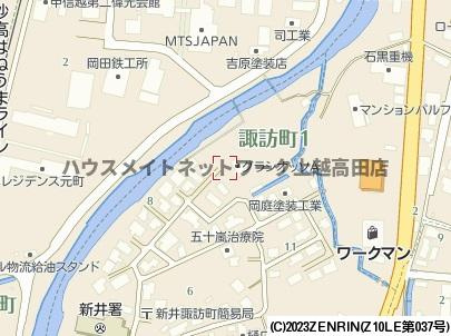 グラシオッソＢの地図|位置図