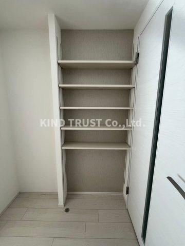 ライフフィールド北梅田クラルスの収納|大きなスペースがあり、収納には困りません