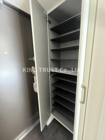 ライフフィールド北梅田クラルスの収納|大きなスペースがあり、収納には困りません