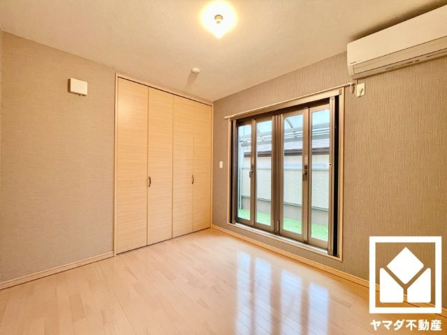 宇治市広野町尖山の寝室