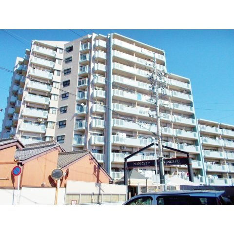 岐阜市田生越町の賃貸マンションの外観