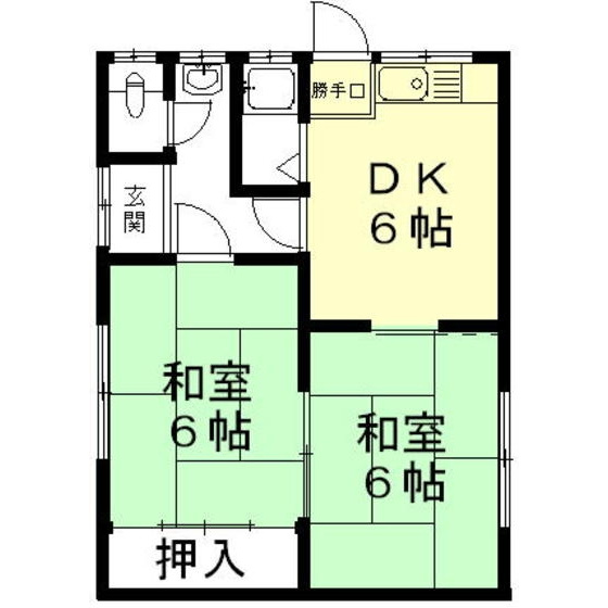 岐阜市加納竜興町２丁目の一戸建ての間取り