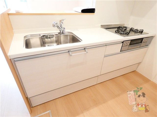 オーベルジーヌのキッチン