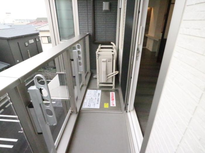 D-room五反田のバルコニー