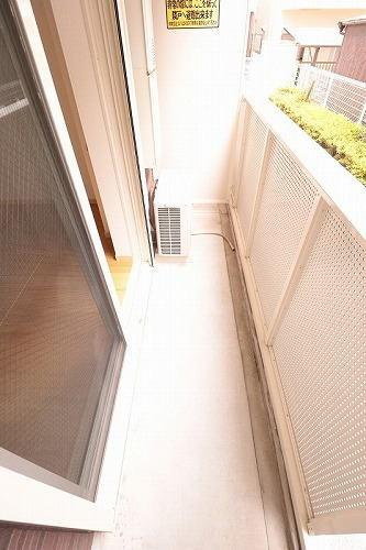 アリアーテ西明石のバルコニー