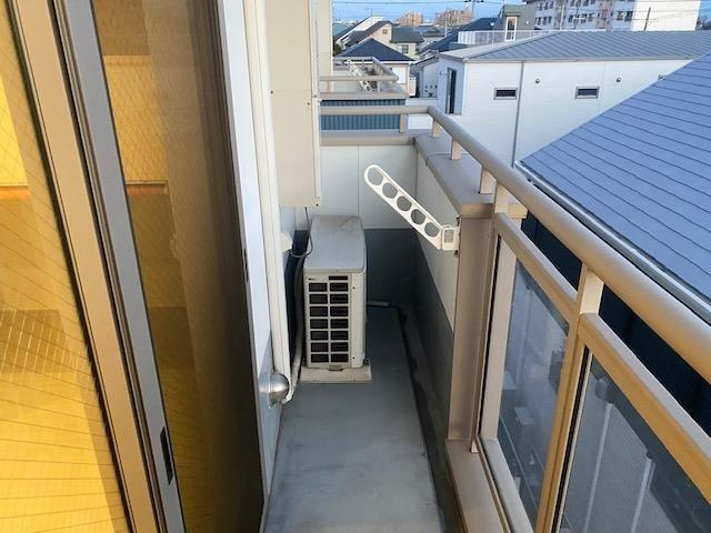 アリスコート上ノ丸のバルコニー